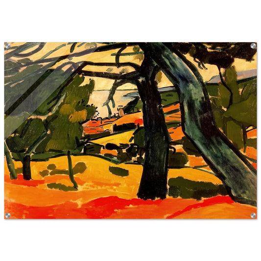 LANDSCAPE 1907 1 - Andre Derain Acrylic Print - 70x100 cm / 28x40″ inches
