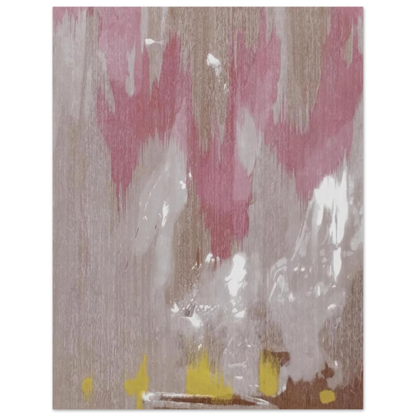 Helen Frankenthaler - Tales of Genji IV - 1998 Wall art - 15x20 cm / 6x8 inches - Premium Wooden Framed Poster With Fine Art Paper - Black frame