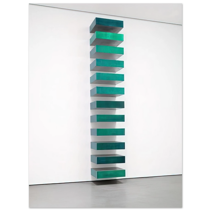 Donald Judd - Untitled - 1967  75x100 cm / 30x40inches Fine Art Poster