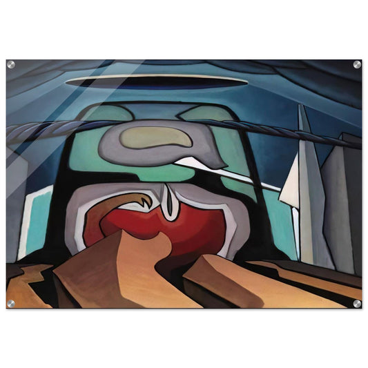 LSH 21 - 1942 - Lawren Harris Acrylic Print - 70x100 cm / 28x40″ inches | Lawren Harris Wall Art | Lawren Harris Prints