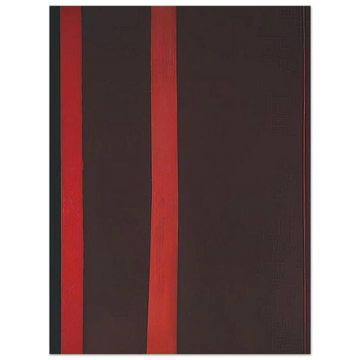 Barnett Newman - Adam  75x100 cm / 30x40inches Fine Art Poster