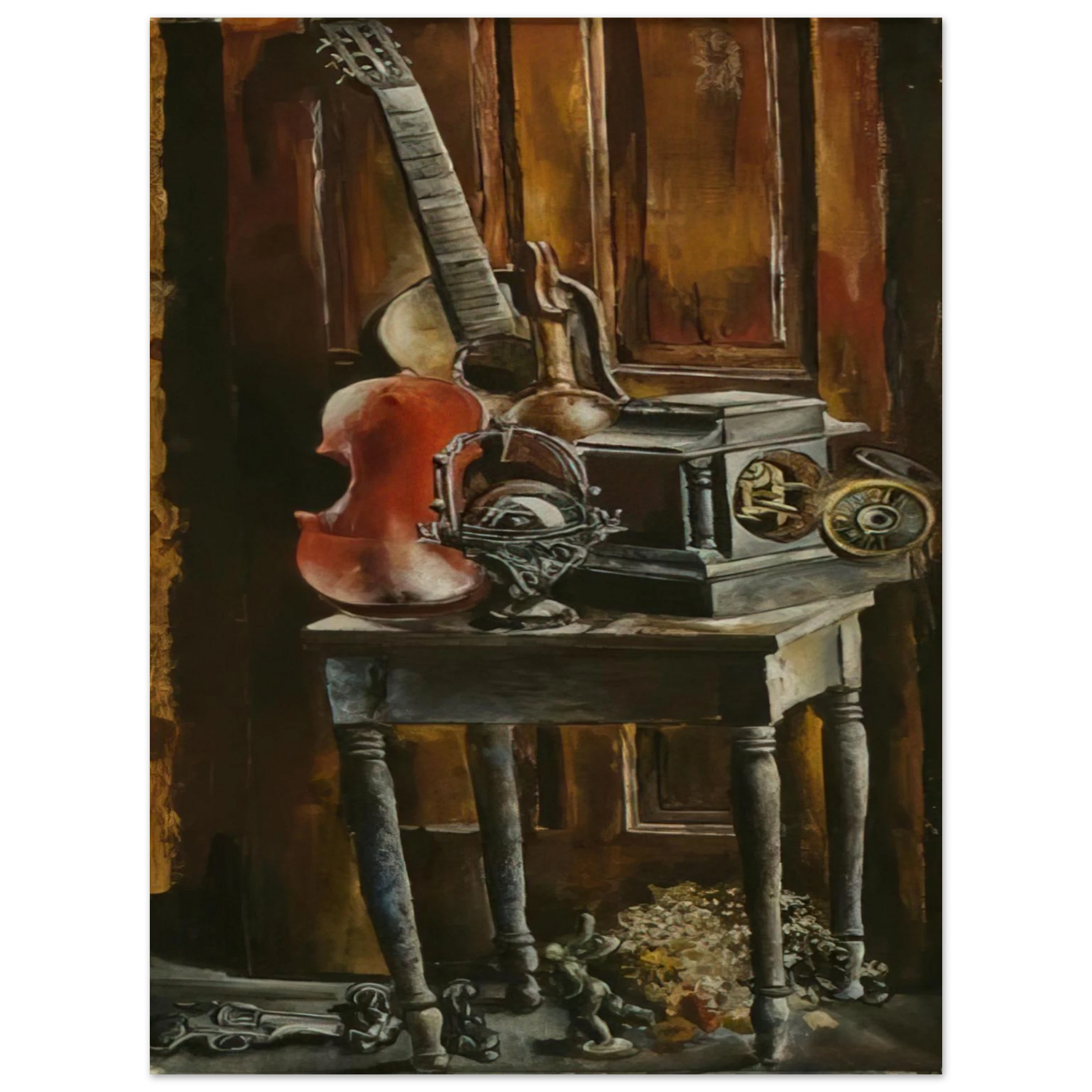 Ivan Albright - THIS ICHNOLITE OF MINE Fine Art Poster - Default Title