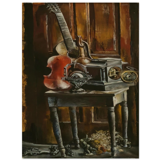 Ivan Albright - THIS ICHNOLITE OF MINE Fine Art Poster - Default Title