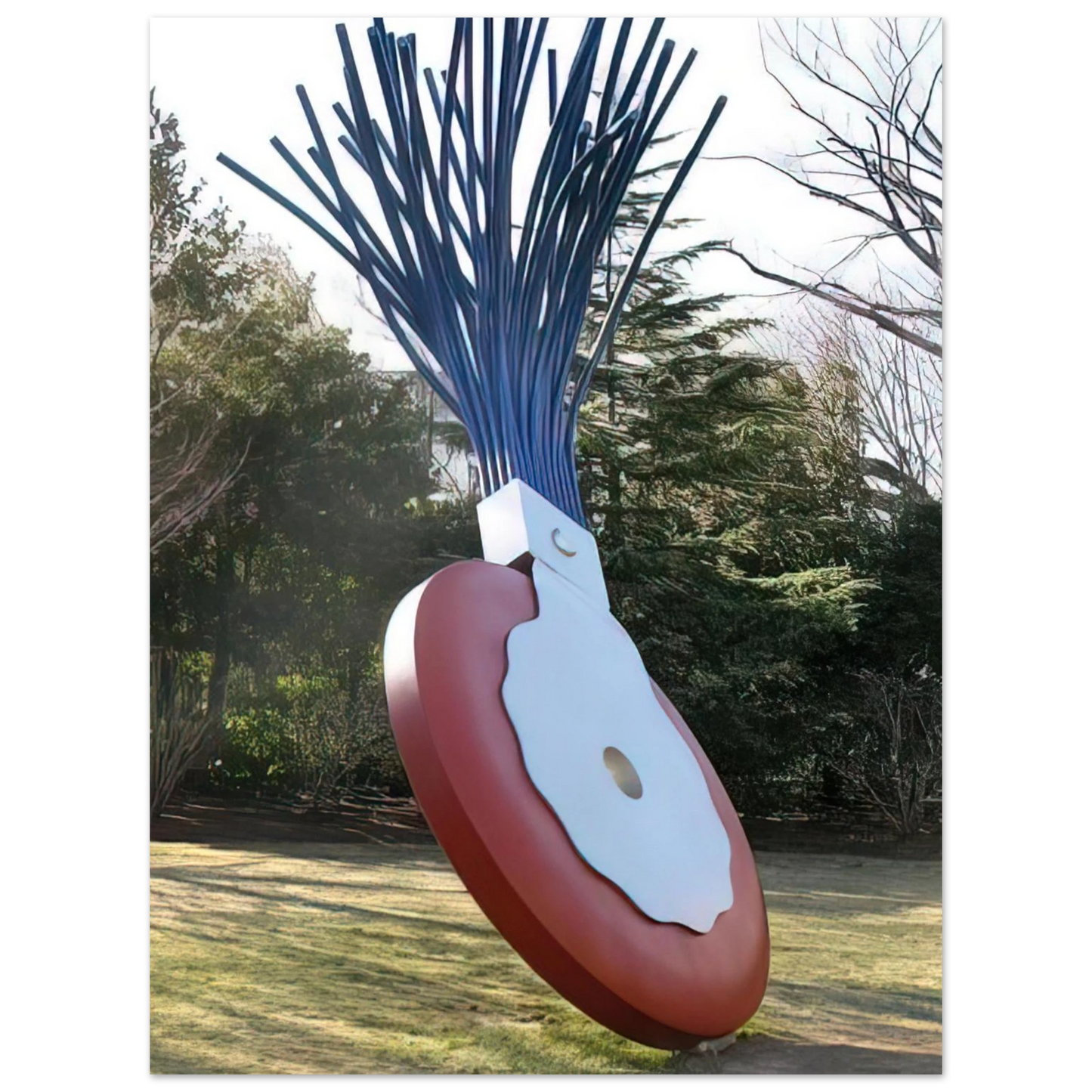 Claes Oldenburg - TYPEWRITER ERASER SCALE X COLLABORATION WITH VAN BRUGGEN 1999 Fine Art Poster - Default Title