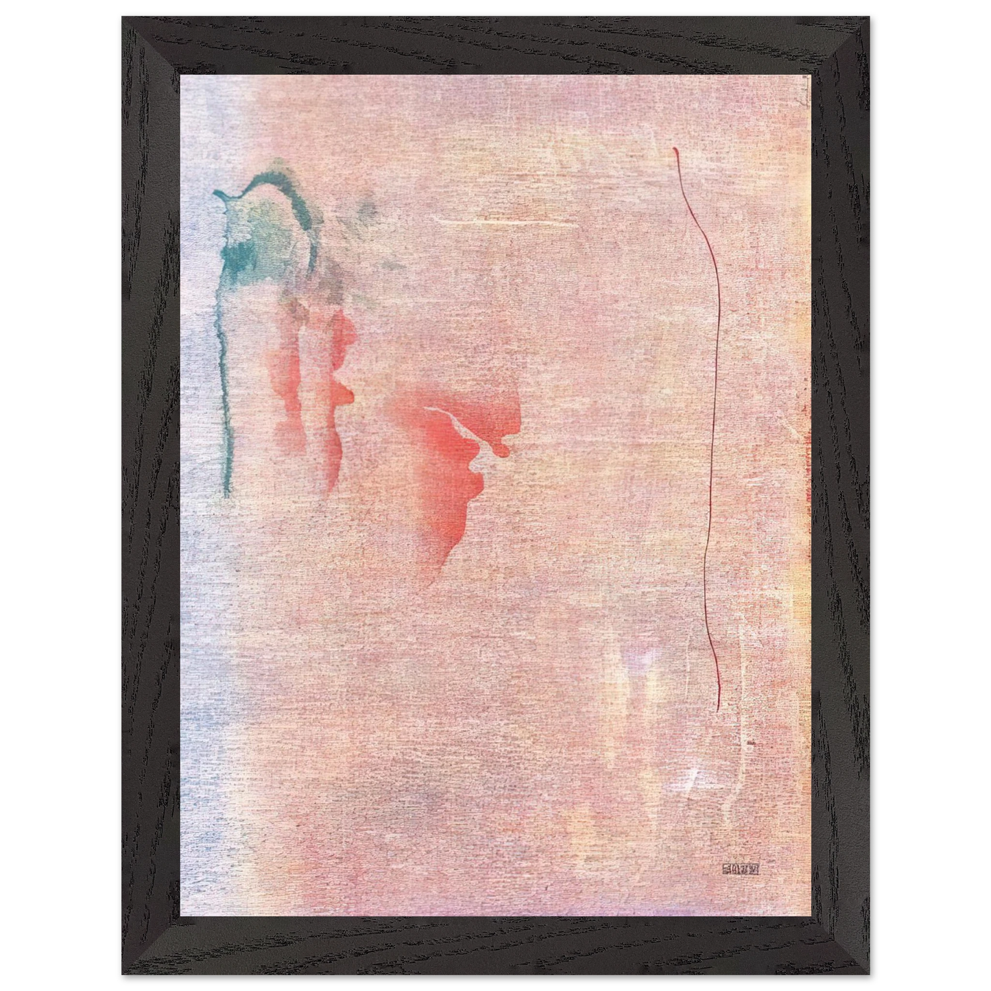 Helen Frankenthaler - Cedar Hill - 1983 Wall art - 21x29.7 cm / 8x12" - Fine Art Poster - -