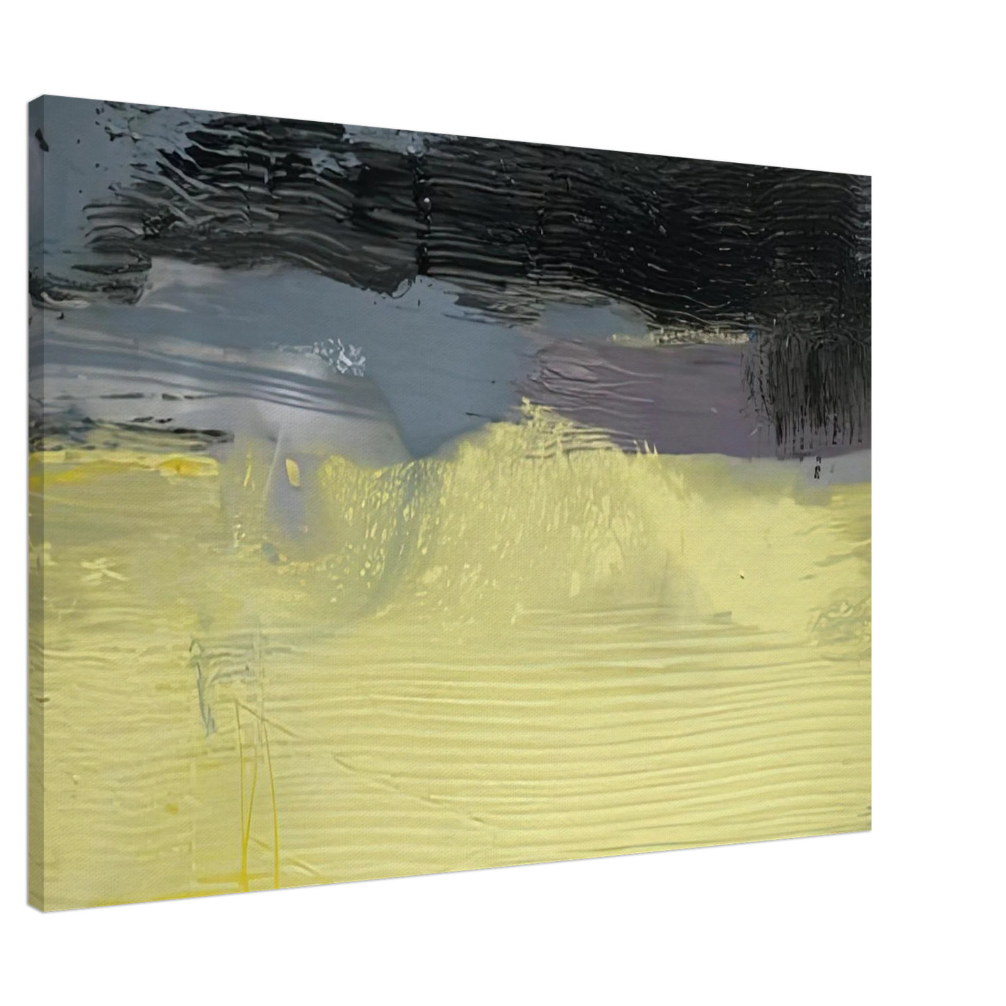 Helen Frankenthaler - Sandstorm, 1992- Wall Art - 60x80 cm / 24x32 inches - Premium Wooden Framed Poster With Fine Art Paper - White frame