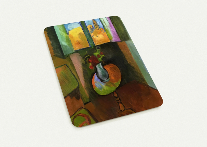 PEDISTAL TABLE RUE SEGUIER 1909 By Raoul Dufy Pack of 10 Post Cards | Raoul Dufy Post Cards | A6 (10.5 x 14.8 cm) - 4.1 x 5.8 inches