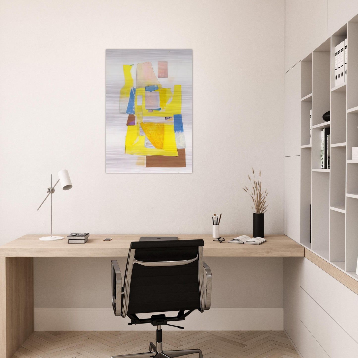 Sem título - Lyrical Abstraction - Menez Brushed Aluminum Print - 70x100 cm / 28x40 inches | Menez Aluminum Print | Menez Prints