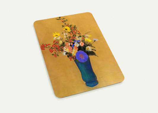 BOUQUET OF WILD FLOWERS By Odilon Redon Pack of 10 Post Cards | Odilon Redon Post Cards | A6 (10.5 x 14.8 cm) - 4.1 x 5.8 inches