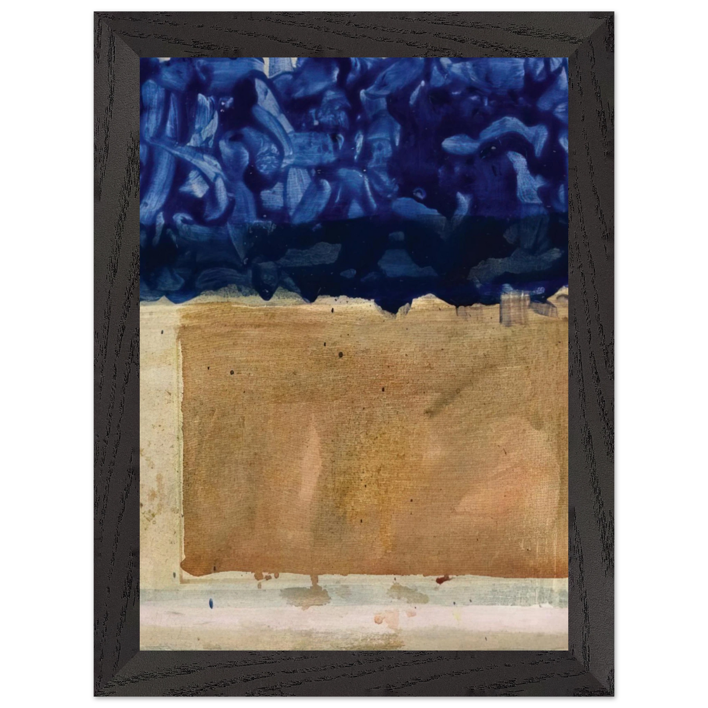 Helen Frankenthaler - Shoreline - 1952 Wall art - 35x35 cm / 14x14 inches - Fine Art Poster - -