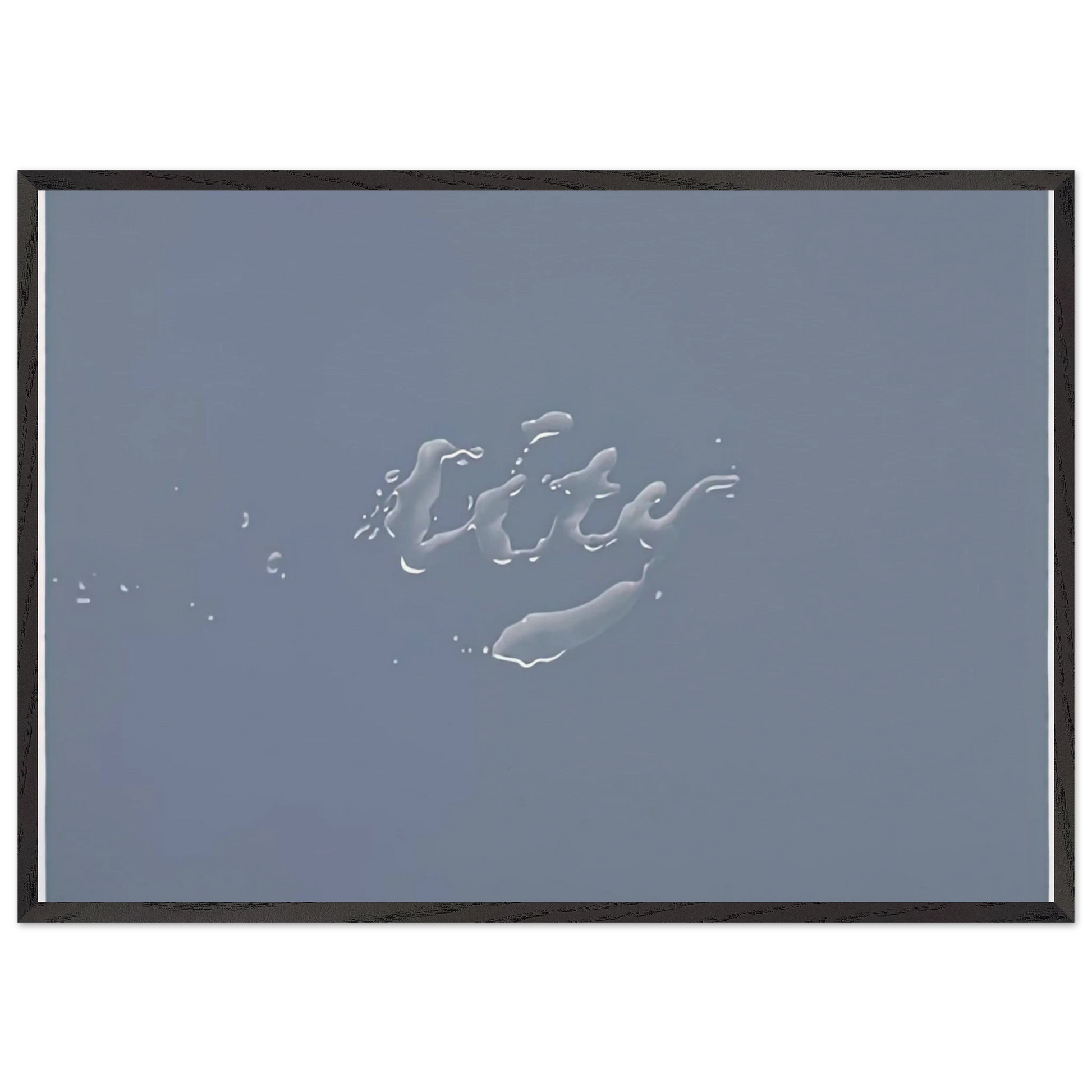 CITY 1969 - Edward Ruscha Framed Art Print – Black Wooden Frame - Default Title - -Framed Art Print