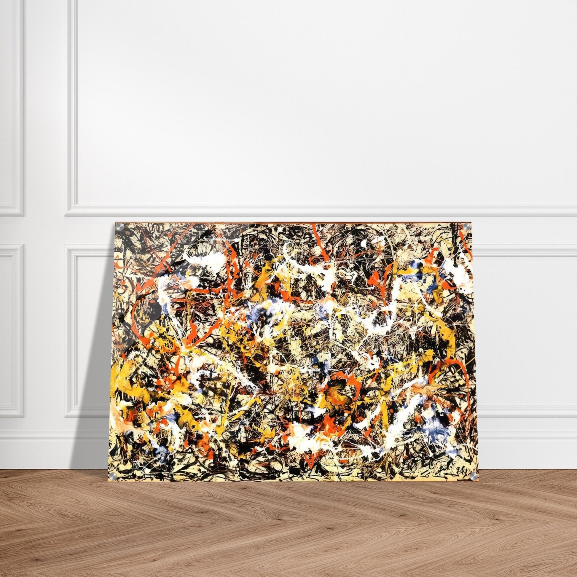 CONVERGENCE 1952 - Jackson Pollock Acrylic Print - 70x100 cm / 28x40″ inches | Jackson Pollock Wall Art | Jackson Pollock Prints