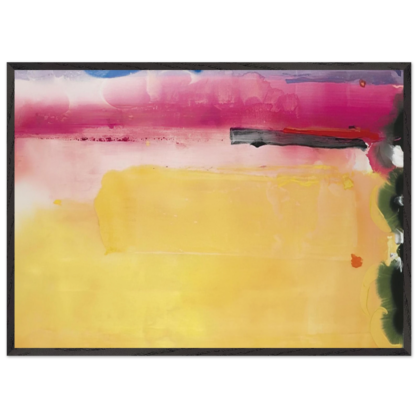 Helen Frankenthaler - Black-Eyed Susan - 1988 Wall art - A1 (59.4 x 84.1  cm) - Fine Art Poster - -