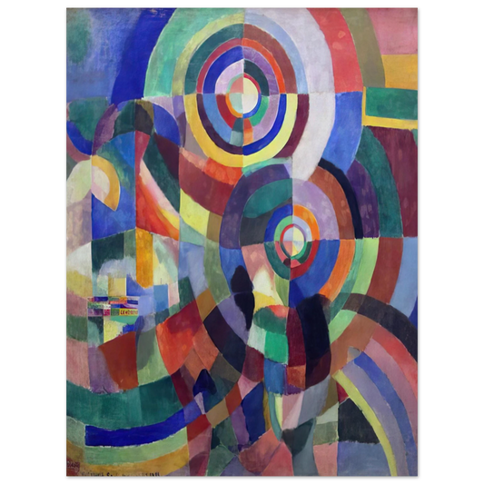 Sonia Delaunay - ELECTRIC PRISMS 1 Fine Art Poster - Default Title