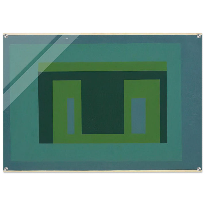 VARIANT ADOBE 1956 - Josef Albers Acrylic Print - 70x100 cm / 28x40″ inches