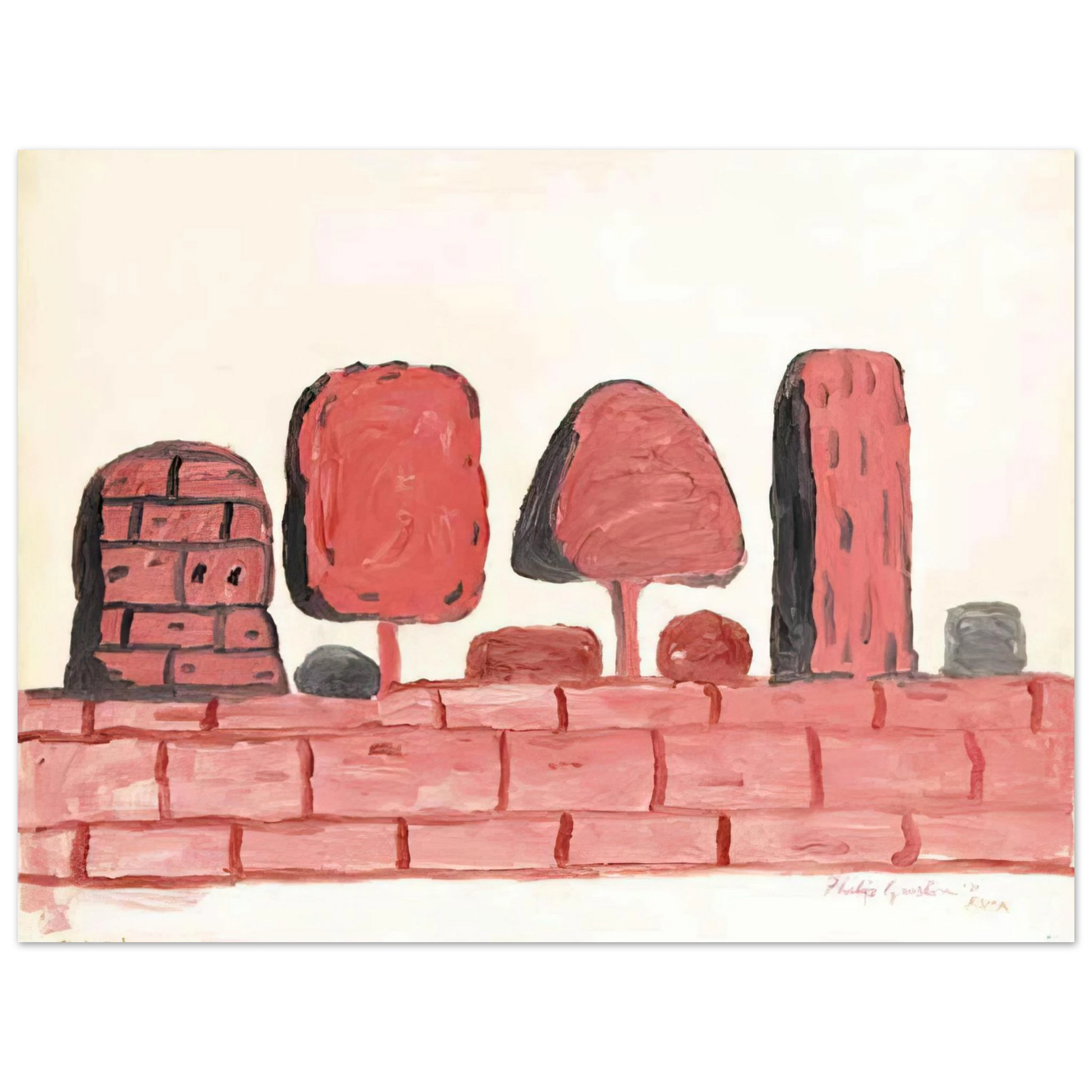 Philip Guston - ROMA Fine Art Poster - Default Title