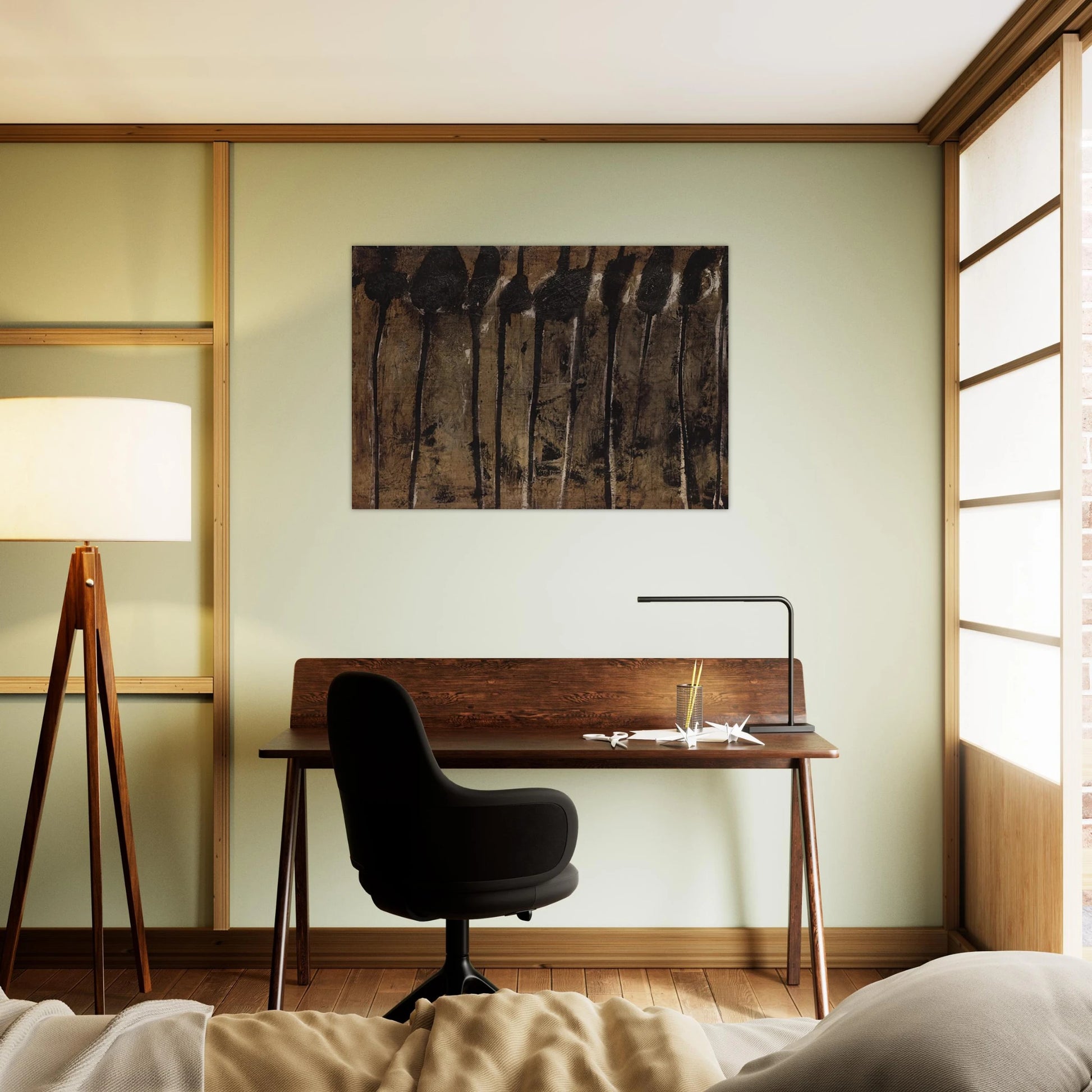 Solon I - Cy Twombly Brushed Aluminum Print - 70x100 cm / 28x40 inches | Cy Twombly Aluminum Print | Cy Twombly Prints