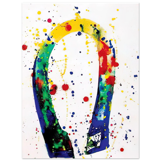 Sam Francis - Sculpture Drawing Toyko  SF65-018  Fine Art Poster - Default Title
