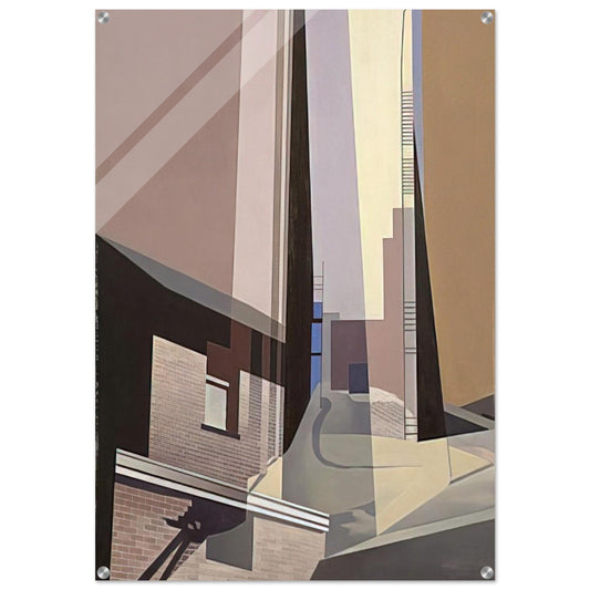 New England Irrelevancies - 1953 - Charles Sheeler Acrylic Print - 70x100 cm / 28x40″ inches | Charles Sheeler Wall Art | Charles Sheeler Prints