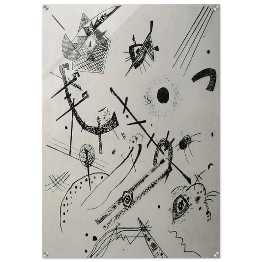 SMALL WORLDS XI 1922 - Wassily Kandinsky Acrylic Print - 70x100 cm / 28x40″ inches