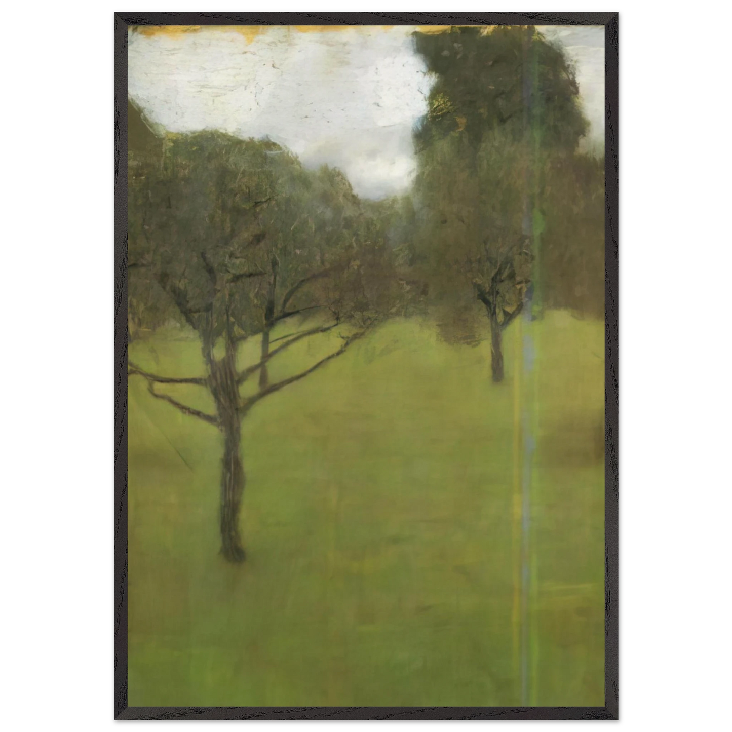 ORCHARD N1 - Gustav Klimt Framed Art Print – Black Wooden Frame - Default Title - -Framed Art Print