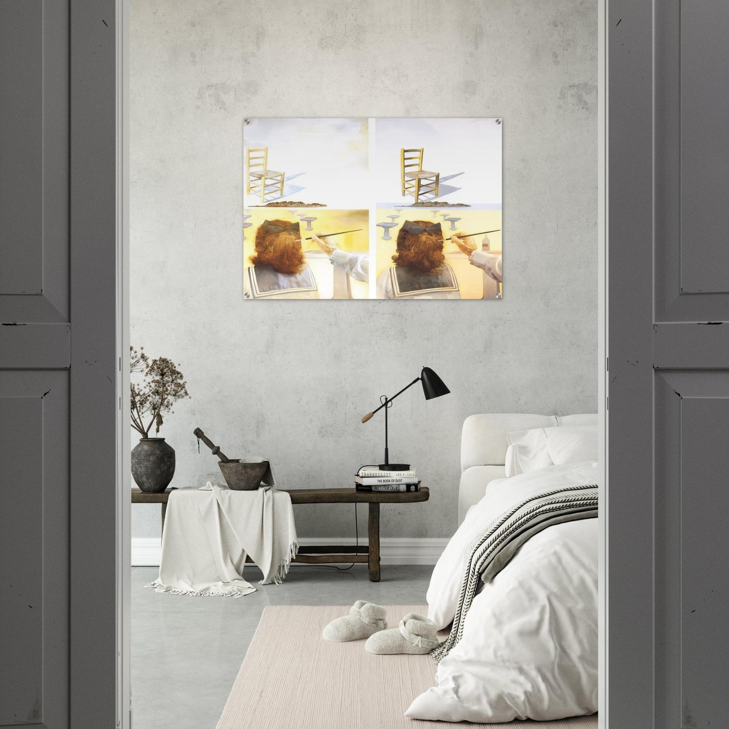 THE CHAIR - Salvador Dali Acrylic Print - 70x100 cm / 28x40″ inches | Salvador Dali Wall Art | Salvador Dali Prints