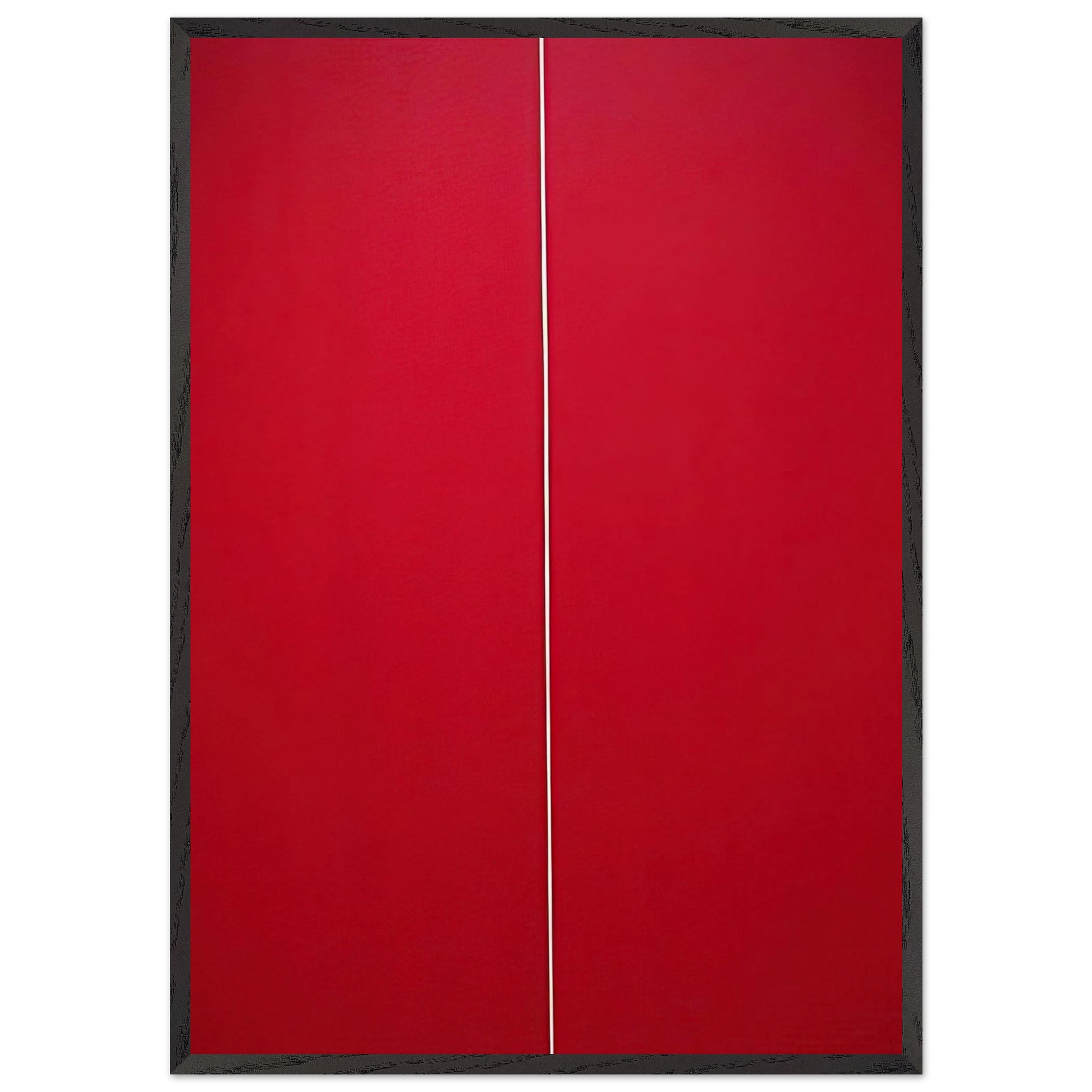 Be I - Barnett Newman Framed Art Print – Black Wooden Frame - Default Title - -Framed Art Print