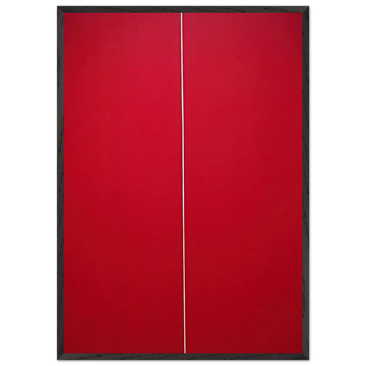 Be I - Barnett Newman Framed Art Print – Black Wooden Frame - Default Title - -Framed Art Print