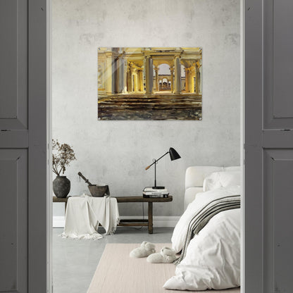 Villa Papa Giulla - John Singer Sargent Acrylic Print - 70x100 cm / 28x40″ inches