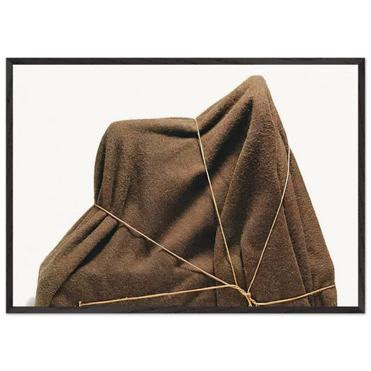 THE ENIGMA OF ISIDORE DUCASSE 1920 - Man Ray Framed Art Print – Black Wooden Frame - Default Title - -Framed Art Print