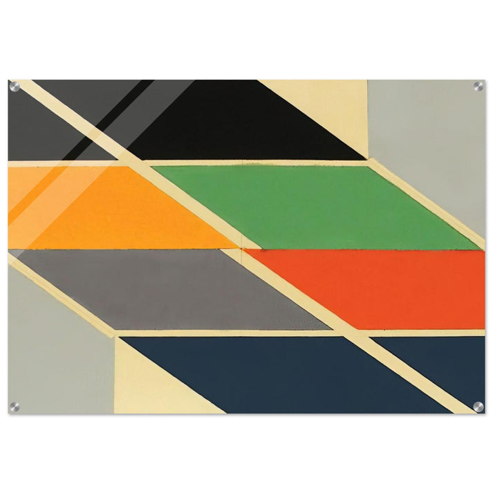 Big Bang Series - 1966 - Larry Zox Acrylic Print - 70x100 cm / 28x40″ inches