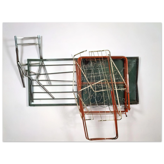 Robert Rauschenberg - GREENHOUSE GLUT NEAPOLITAN 1987 Fine Art Poster - Default Title
