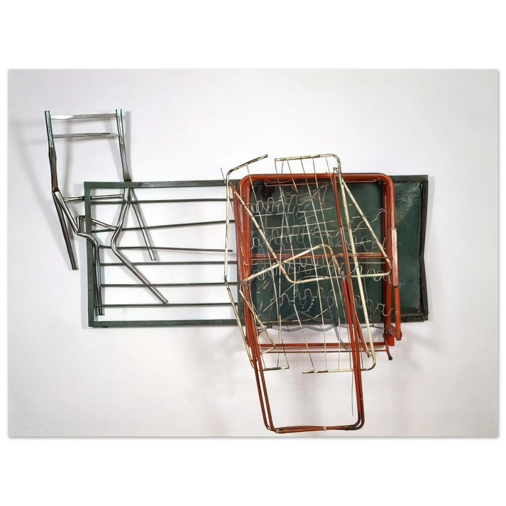 Robert Rauschenberg - GREENHOUSE GLUT NEAPOLITAN 1987  75x100 cm / 30x40inches Fine Art Poster