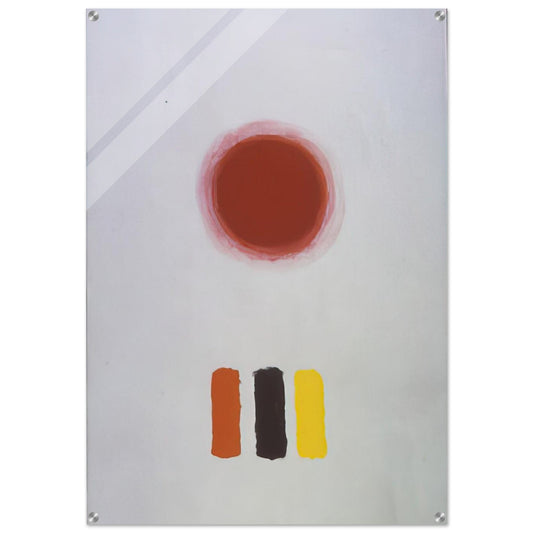 Icon - 1964 - Adolph Gottlieb Acrylic Print - 70x100 cm / 28x40″ inches | Adolph Gottlieb Wall Art | Adolph Gottlieb Prints