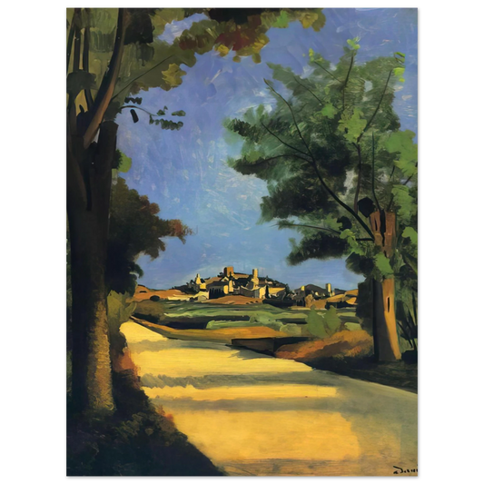 Andre Derain - THE ROAD 1932 Fine Art Poster - Default Title