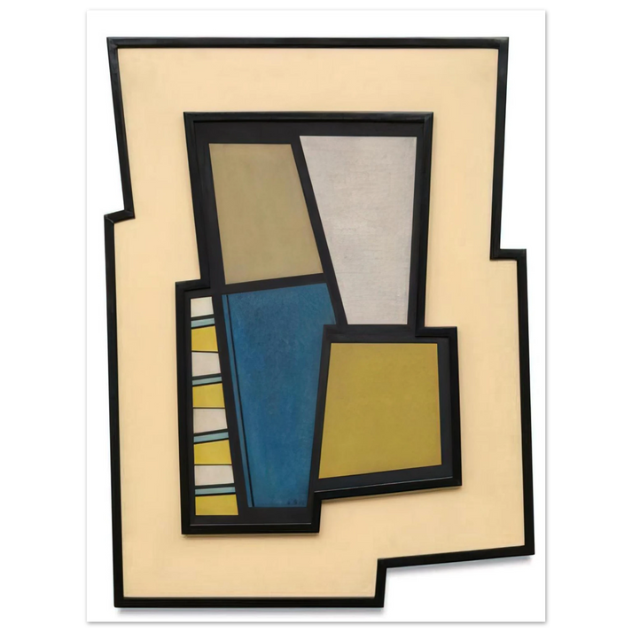 Carmelo Arden Quin - Lice - 1945  75x100 cm / 30x40inches Fine Art Poster