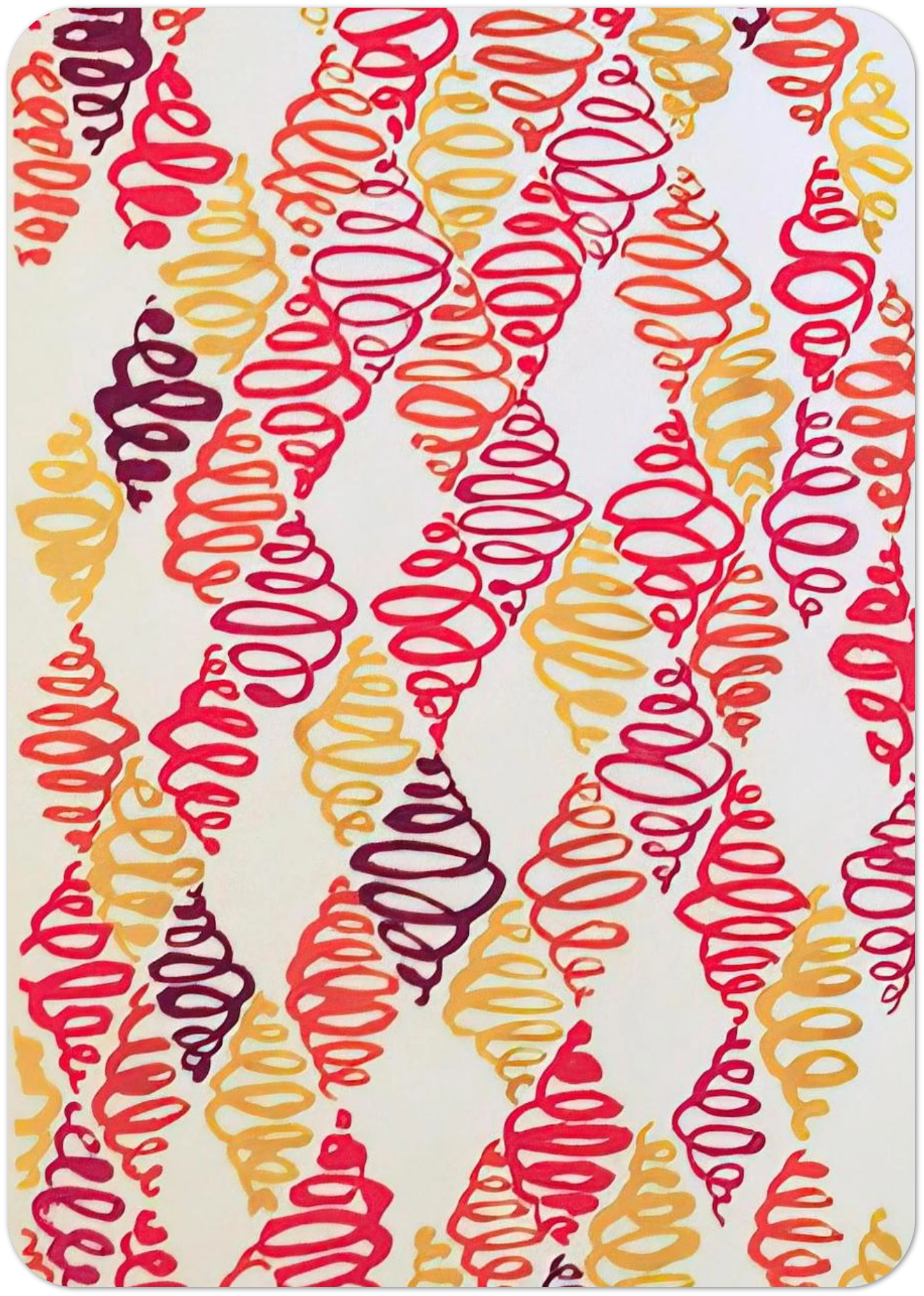 COMPOSITION 32 By Sonia Delaunay Pack of 10 Post Cards | Sonia Delaunay Post Cards | A6 (10.5 x 14.8 cm) - 4.1 x 5.8 inches