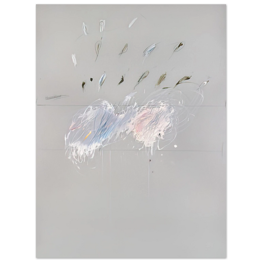 Cy Twombly - Nine Discourses on Commodus, Part VI Fine Art Poster - Default Title