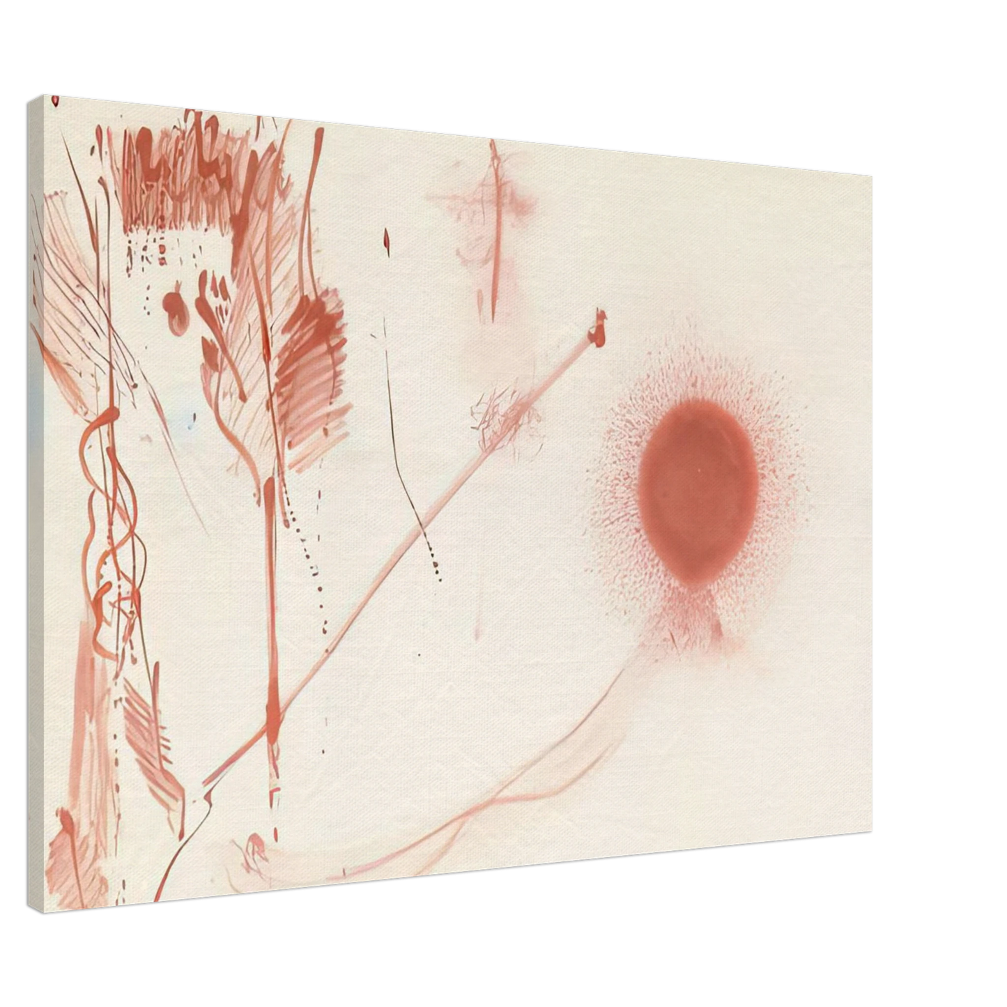 Helen Frankenthaler - Towards a New Climate, 1957- Wall Art - 60x80 cm / 24x32 inches - Fine Art Poster - -