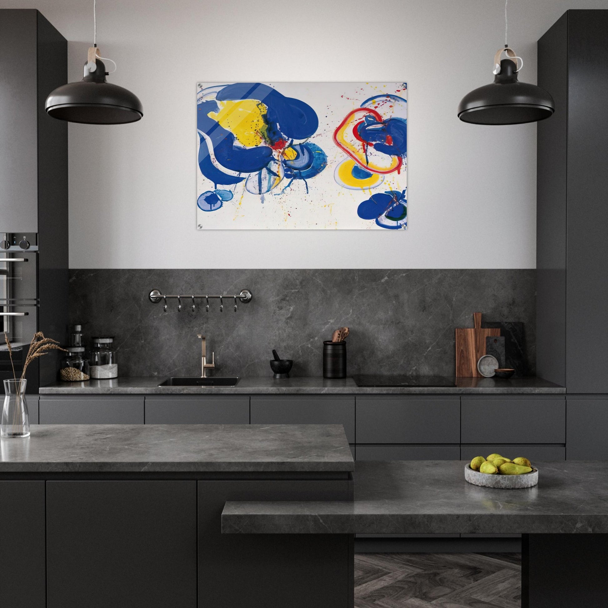 Dream It Is - Sam Francis Acrylic Print - 70x100 cm / 28x40″ inches | Sam Francis Wall Art | Sam Francis Prints