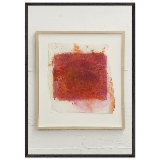 UNTITLED 2004 - Gotthard Graubner Framed Art Print – Black Wooden Frame - Default Title - -Framed Art Print