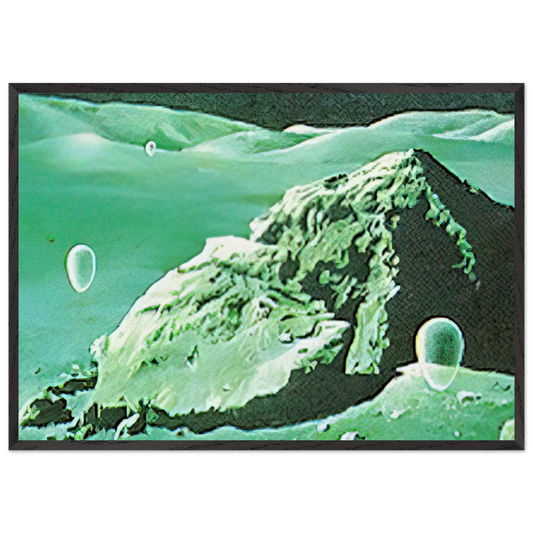 Eschantos 15 - 1980 - Clarence Holbrook Carter Framed Art Print – Black Wooden Frame - Default Title - -Framed Art Print