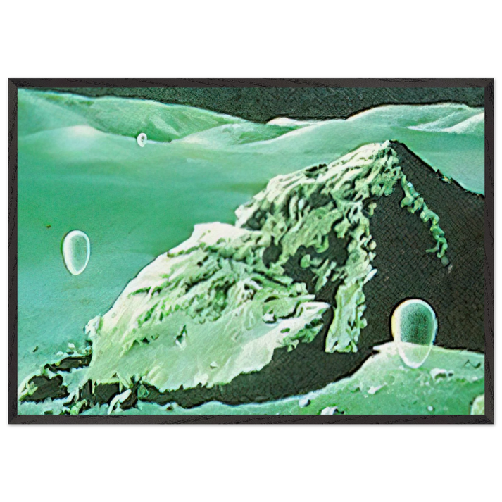 Eschantos 15 - 1980 - Clarence Holbrook Carter 70x100 cm / 28x40 inches Framed Art Print – Black Wooden Frame