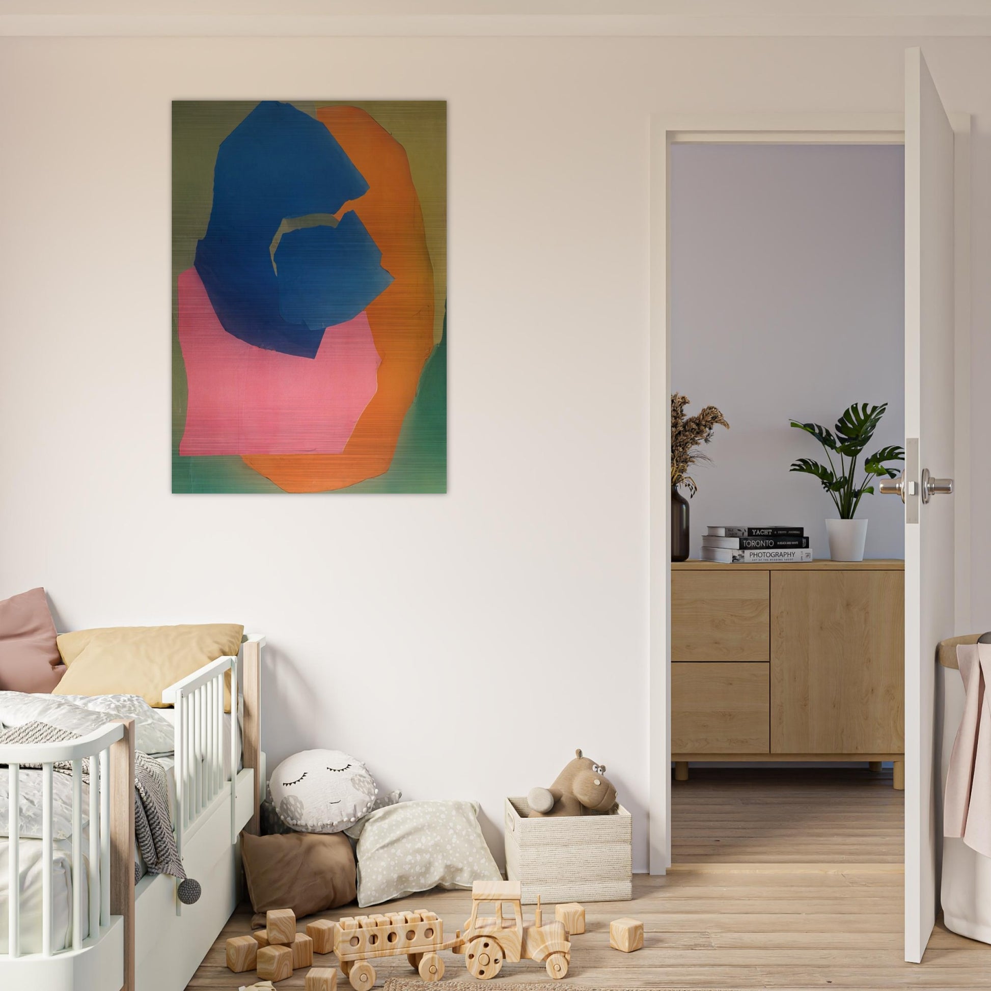 KALANI HAWAII 1969 - Esteban Vicente Brushed Aluminum Print - 70x100 cm / 28x40 inches | Esteban Vicente Aluminum Print | Esteban Vicente Prints