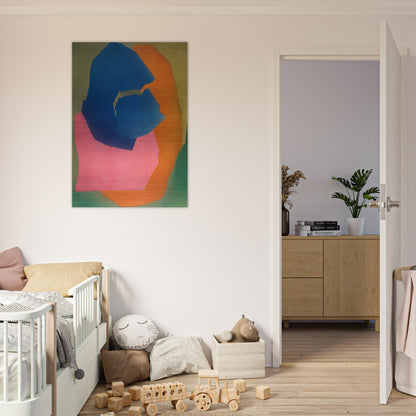 KALANI HAWAII 1969 - Esteban Vicente Brushed Aluminum Print - 70x100 cm / 28x40 inches | Esteban Vicente Aluminum Print | Esteban Vicente Prints