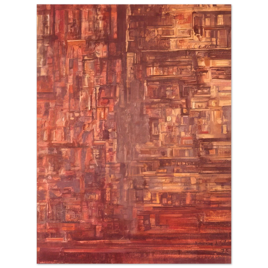 Maria Helena Vieira da Silva - Untitled - 1978 Fine Art Poster - Default Title