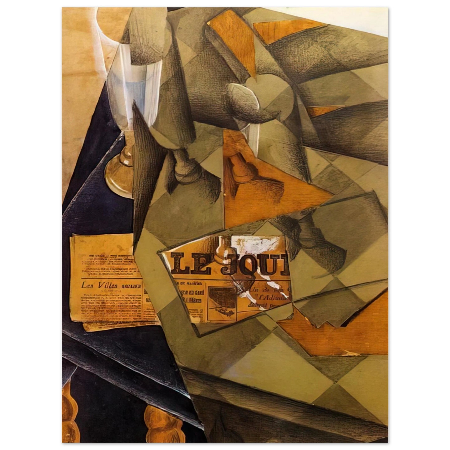 Juan Gris - STILL LIFE 1914 Fine Art Poster - Default Title
