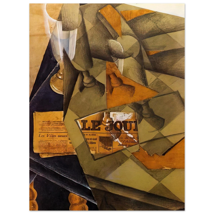 Juan Gris - STILL LIFE 1914  75x100 cm / 30x40inches Fine Art Poster