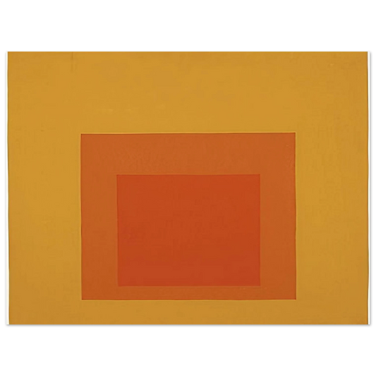 Josef Albers - HOMAGE TO THE SQUARE 1967 Fine Art Poster - Default Title