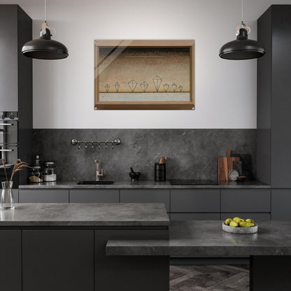 EIGHT TIMES 1929 - Wassily Kandinsky Acrylic Print - 70x100 cm / 28x40″ inches | Wassily Kandinsky Wall Art | Wassily Kandinsky Prints